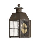 Quintiesse Mała latarnia naścienna Nantucket - 1 źródło światła IP44 Elstead Lighting QN-NANTUCKET-XS-AS