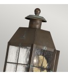 Quintiesse Mała latarnia naścienna Nantucket - 1 źródło światła IP44 Elstead Lighting QN-NANTUCKET-XS-AS