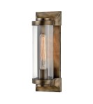 Outdoor wall lamps - Quintiesse Pearson medium wall lantern - 1 light source - Oxidized bronze IP44 Elstead Lighting QN-PEARSON-M-BU - product 1
