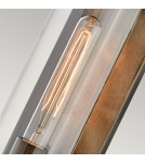 Quintiesse Średnia latarnia naścienna Pearson - 1 źródło światła - Oksydowany brąz IP44 Elstead Lighting QN-PEARSON-M-BU