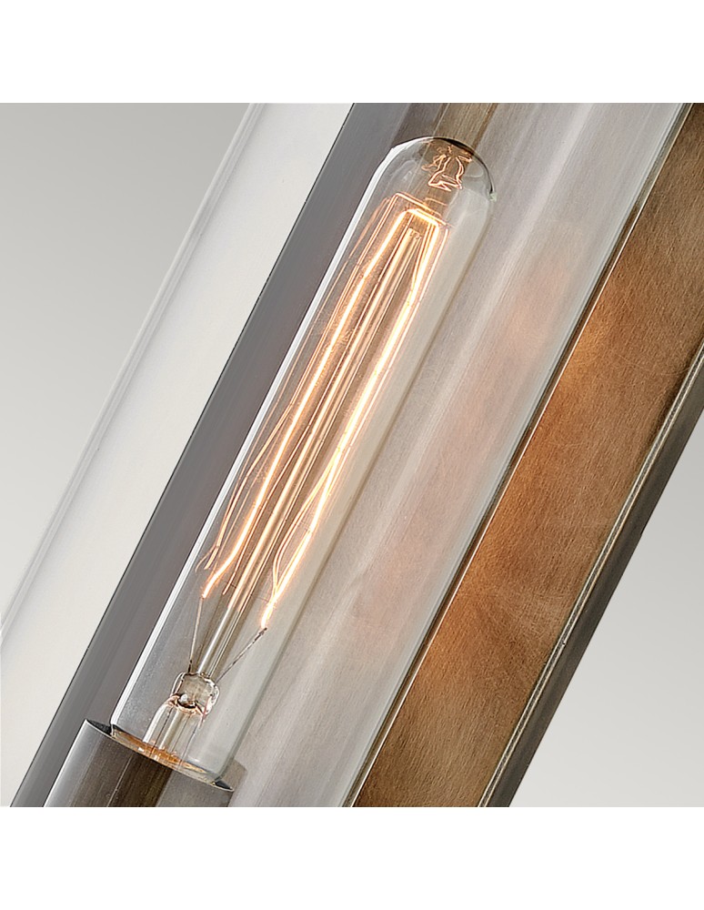 Quintiesse Średnia latarnia naścienna Pearson - 1 źródło światła - Oksydowany brąz IP44 Elstead Lighting QN-PEARSON-M-BU