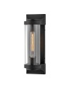 Quintiesse Pearson medium wall lantern - 1 light source - Textured black IP44 Elstead Lighting QN-PEARSON-M