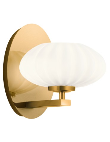 Quintiesse Pim wall lamp - 1 light source - Gold IP44 Elstead Lighting QN-PIM1-FXG