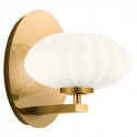 Quintiesse Kinkiet Pim - 1 źródło światła - Złoty IP44 Elstead Lighting QN-PIM1-FXG