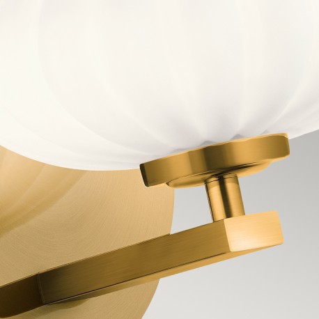 Quintiesse Kinkiet Pim - 1 źródło światła - Złoty IP44 Elstead Lighting QN-PIM1-FXG