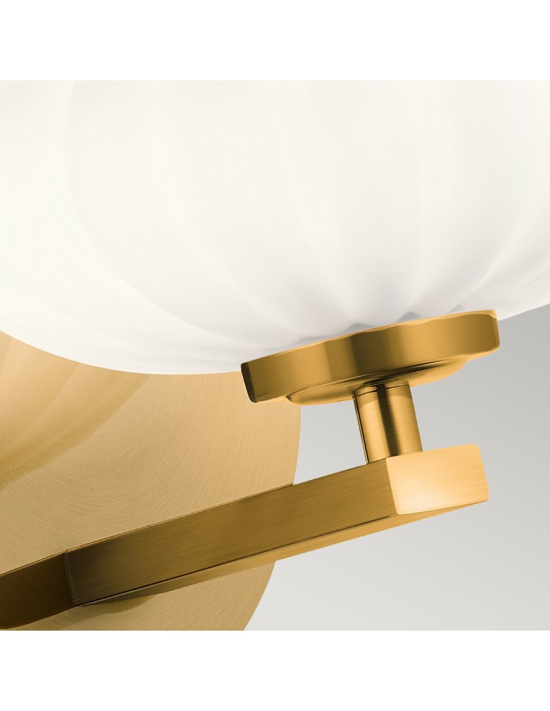 Bathroom wall lamps - Quintiesse Pim wall lamp - 1 light source - Gold IP44 Elstead Lighting QN-PIM1-FXG - product kolory-swiatla.pl 3
