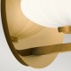 Quintiesse Kinkiet Pim - 1 źródło światła - Złoty IP44 Elstead Lighting QN-PIM1-FXG