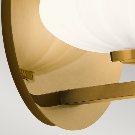 Quintiesse Kinkiet Pim - 1 źródło światła - Złoty IP44 Elstead Lighting QN-PIM1-FXG