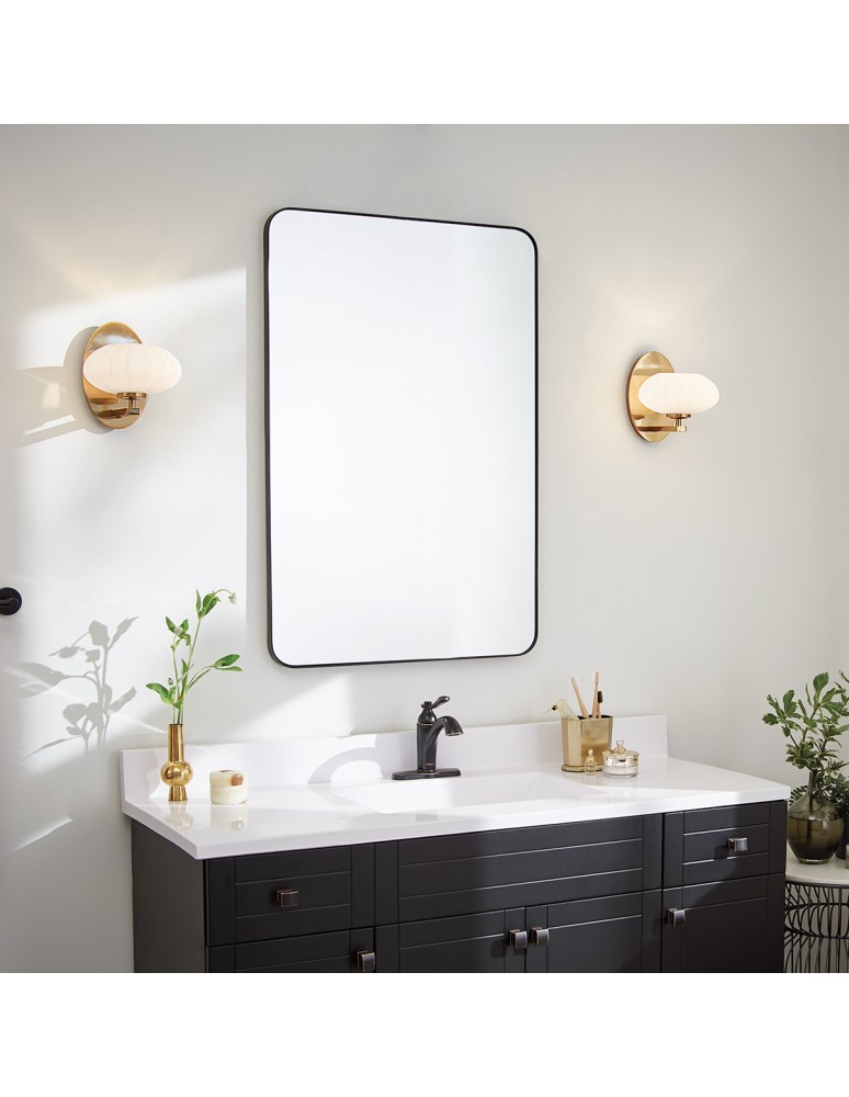Bathroom wall lamps - Quintiesse Pim wall lamp - 1 light source - Gold IP44 Elstead Lighting QN-PIM1-FXG - product kolory-swiatla.pl 5