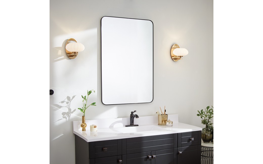 Quintiesse Kinkiet Pim - 1 źródło światła - Złoty IP44 Elstead Lighting QN-PIM1-FXG