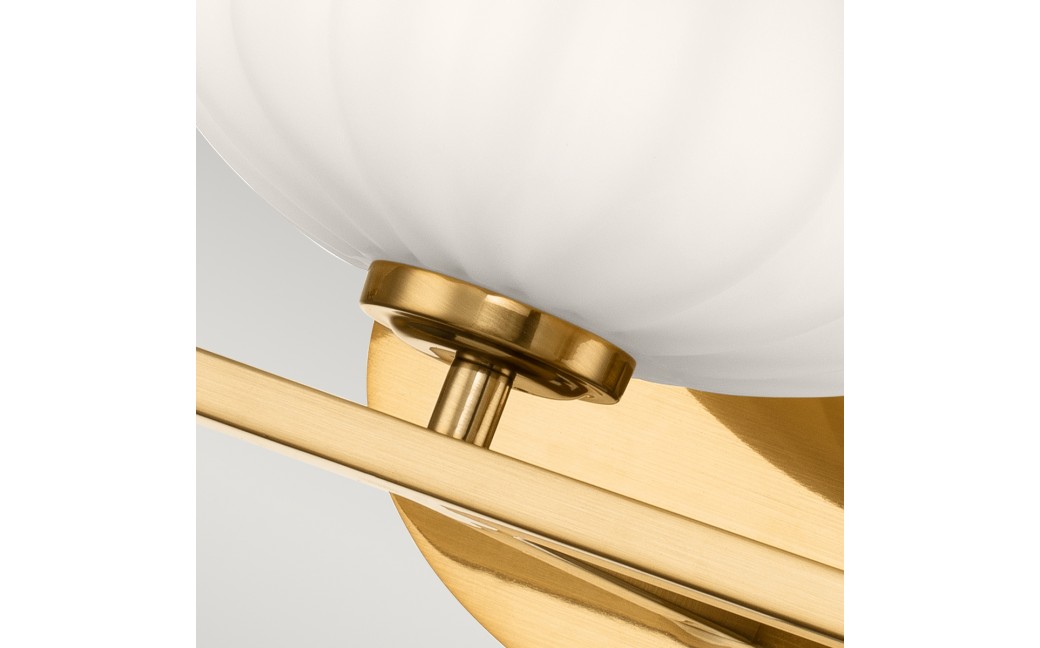 Quintiesse Kinkiet Pim - 3 źródła światła - Złoty IP44 Elstead Lighting QN-PIM3-FXG