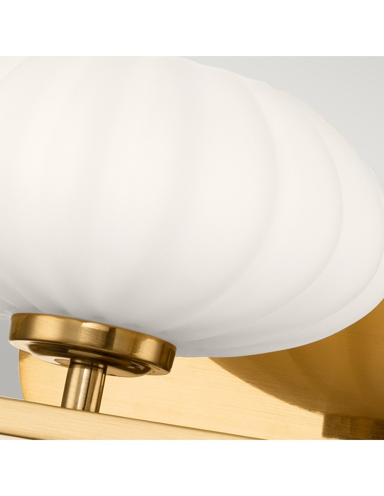 Bathroom wall lamps - Quintiesse Pim wall lamp - 3 light sources - Gold IP44 Elstead Lighting QN-PIM3-FXG - product kolory-swiatla.pl 4