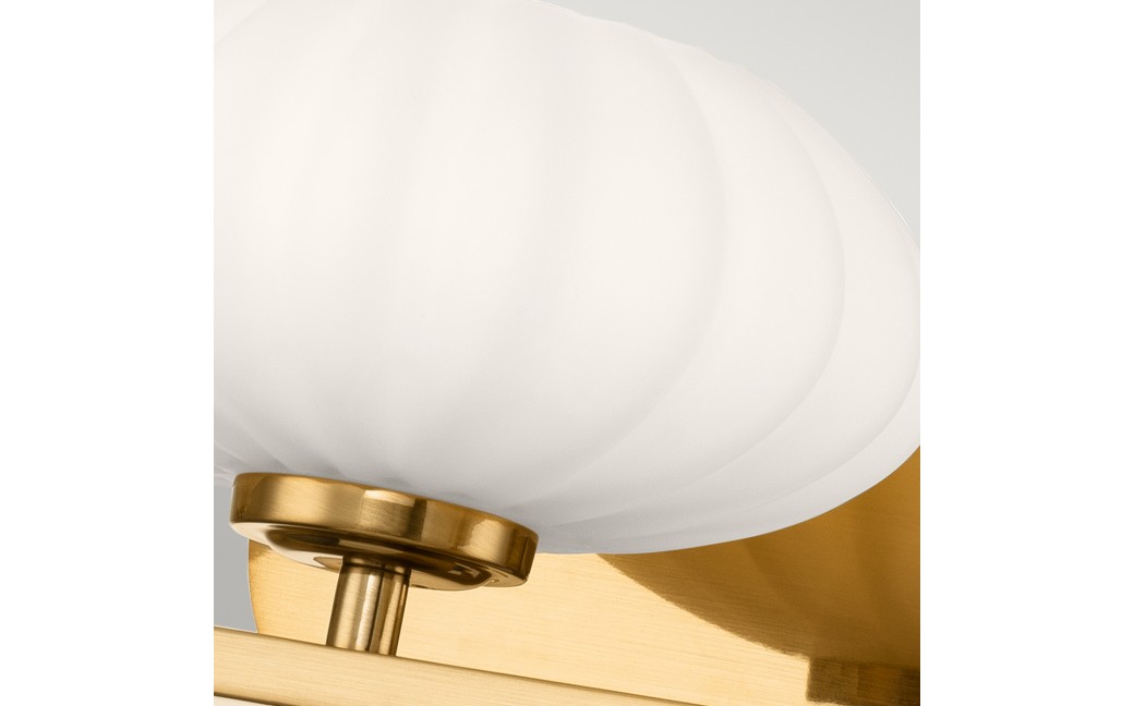 Quintiesse Kinkiet Pim - 3 źródła światła - Złoty IP44 Elstead Lighting QN-PIM3-FXG