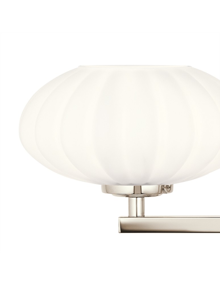 Bathroom wall lamps - Quintiesse Pim wall lamp - 3 light sources - Polished chrome IP44 Elstead Lighting QN-PIM3-PC - product kolory-swiatla.pl 2