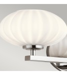 Bathroom wall lamps - Quintiesse Pim wall lamp - 3 light sources - Polished chrome IP44 Elstead Lighting QN-PIM3-PC - product 3