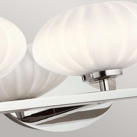 Quintiesse Kinkiet Pim - 3 źródła światła - Polerowany chrom IP44 Elstead Lighting QN-PIM3-PC