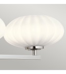 Bathroom wall lamps - Quintiesse Pim wall lamp - 3 light sources - Polished chrome IP44 Elstead Lighting QN-PIM3-PC - product 5