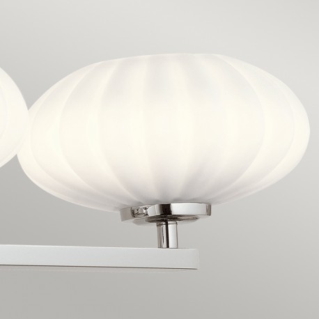 Quintiesse Kinkiet Pim - 3 źródła światła - Polerowany chrom IP44 Elstead Lighting QN-PIM3-PC