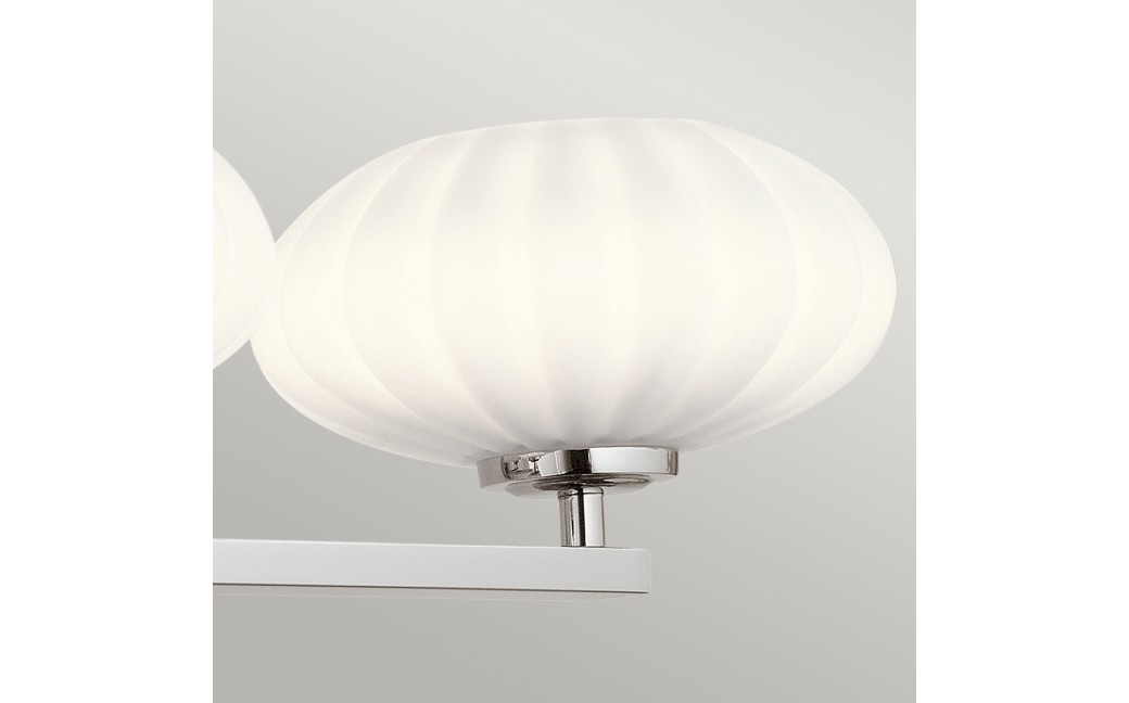 Quintiesse Kinkiet Pim - 3 źródła światła - Polerowany chrom IP44 Elstead Lighting QN-PIM3-PC