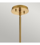 Modern chandeliers - Quintiesse Pim Chandelier - 5 light sources - Gold IP44 Elstead Lighting QN-PIM5-FXG - product 2
