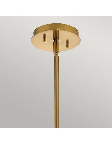 Quintiesse Pim Chandelier - 5 light sources - Gold IP44 Elstead Lighting QN-PIM5-FXG - product 2