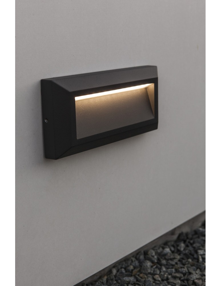 Outdoor wall lamps - Lutec HELENA Wall LED Anthracite 5191602118 - product kolory-swiatla.pl 3