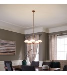 Modern chandeliers - Quintiesse Pim Chandelier - 5 light sources - Gold IP44 Elstead Lighting QN-PIM5-FXG - product 6