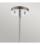 Modern chandeliers - Quintiesse Pim Chandelier - 5 light sources - Polished chrome IP44 Elstead Lighting QN-PIM5-PC - product 2