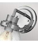 Bathroom wall lamps - Quintiesse Poppy wall lamp - 1 light source - Polished chrome IP44 Elstead Lighting QN-POPPY1-PC-BATH - product 3