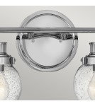 Bathroom wall lamps - Quintiesse Poppy wall lamp - 2 light sources - Polished chrome IP44 Elstead Lighting QN-POPPY2-PC-BATH - product 2