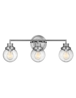 Quintiesse Kinkiet Poppy - 3 źródła światła - Polerowany chrom IP44 Elstead Lighting QN-POPPY3-PC-BATH
