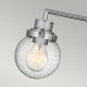 Quintiesse Kinkiet Poppy - 3 źródła światła - Polerowany chrom IP44 Elstead Lighting QN-POPPY3-PC-BATH