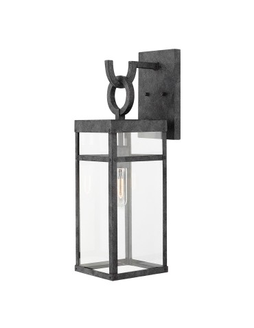 Quintiesse Duża latarnia naścienna Porter - 1 źródło światła IP44 Elstead Lighting QN-PORTER-L-DZ