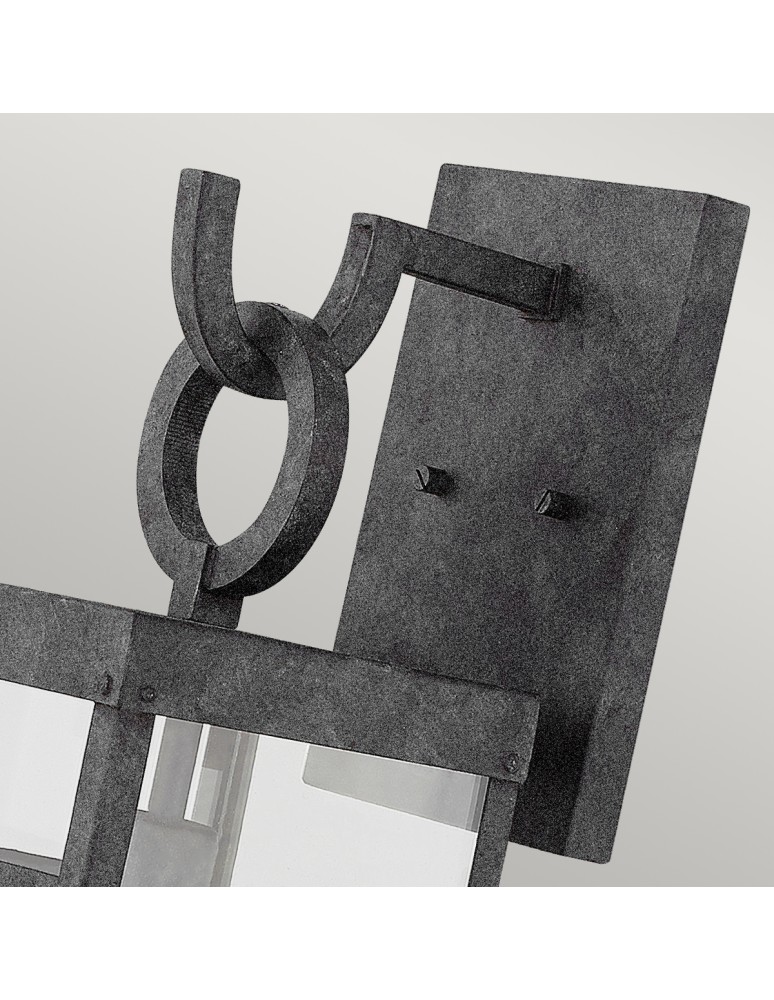 Quintiesse Duża latarnia naścienna Porter - 1 źródło światła IP44 Elstead Lighting QN-PORTER-L-DZ