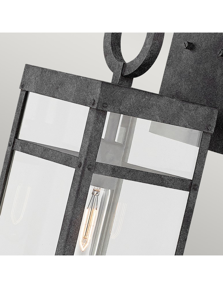 Quintiesse Duża latarnia naścienna Porter - 1 źródło światła IP44 Elstead Lighting QN-PORTER-L-DZ