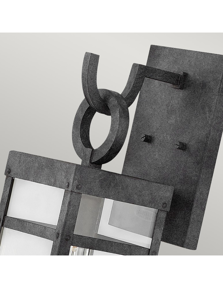 Quintiesse Średnia latarnia naścienna Porter - 1 źródło światła IP44 Elstead Lighting QN-PORTER-M-DZ