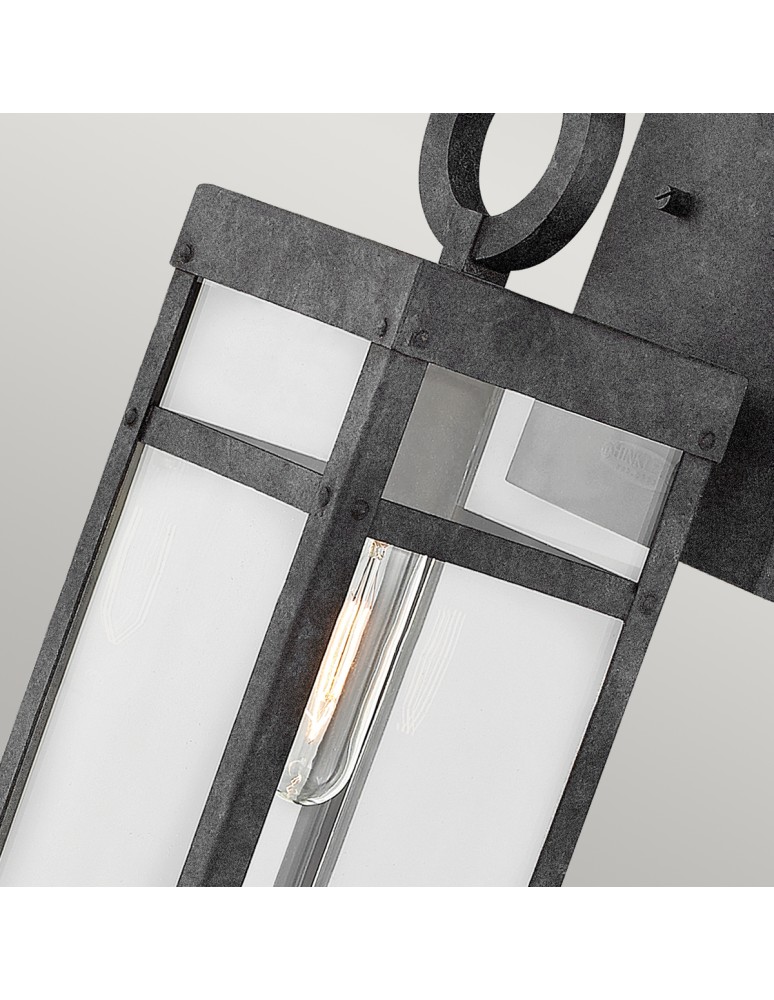 Outdoor wall lamps - Quintiesse Porter medium wall lantern - 1 light source IP44 Elstead Lighting QN-PORTER-M-DZ - product kolory-swiatla.pl 3