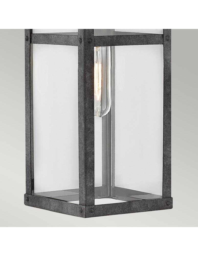 Outdoor wall lamps - Quintiesse Porter medium wall lantern - 1 light source IP44 Elstead Lighting QN-PORTER-M-DZ - product kolory-swiatla.pl 4