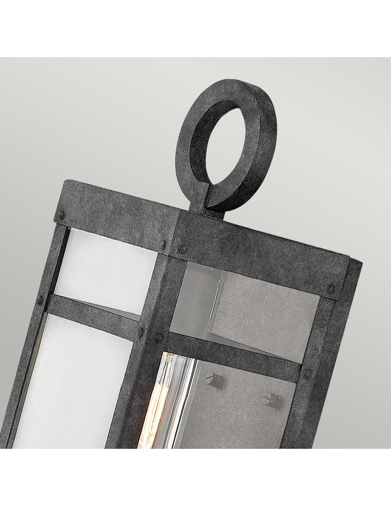 Outdoor wall lamps - Quintiesse Porter small wall lantern - 1 light source IP44 Elstead Lighting QN-PORTER-S-DZ - product kolory-swiatla.pl 2