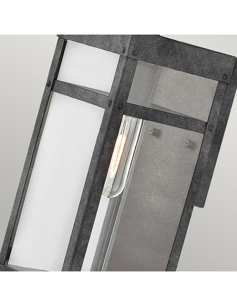 Outdoor wall lamps - Quintiesse Porter small wall lantern - 1 light source IP44 Elstead Lighting QN-PORTER-S-DZ - product kolory-swiatla.pl 3
