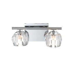 Quintiesse Kinkiet Regalia - 2 źródła światła IP44 Elstead Lighting QN-REGALIA2-PC-BATH