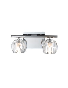 Quintiesse Regalia wall lamp - 2 light sources IP44 Elstead Lighting QN-REGALIA2-PC-BATH