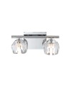 Quintiesse Regalia wall lamp - 2 light sources IP44 Elstead Lighting QN-REGALIA2-PC-BATH