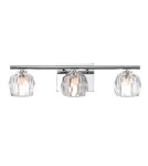 Bathroom wall lamps - Quintiesse Regalia wall lamp - 3 light sources IP44 Elstead Lighting QN-REGALIA3-PC-BATH - product 1