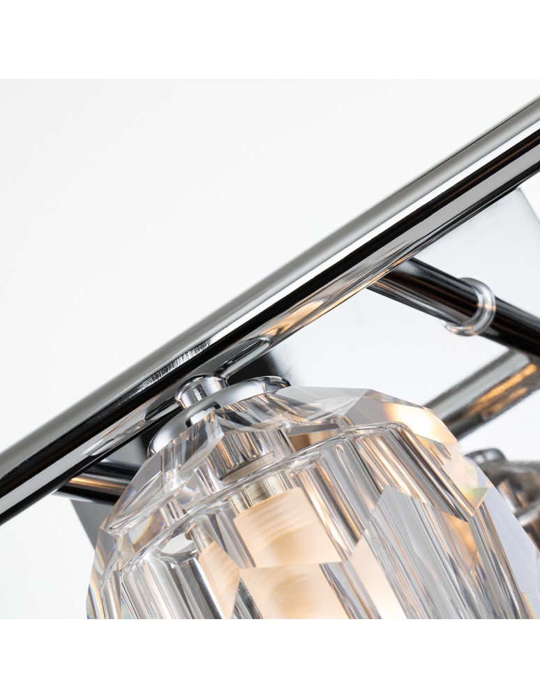 Bathroom wall lamps - Quintiesse Regalia wall lamp - 3 light sources IP44 Elstead Lighting QN-REGALIA3-PC-BATH - product kolory-swiatla.pl 4