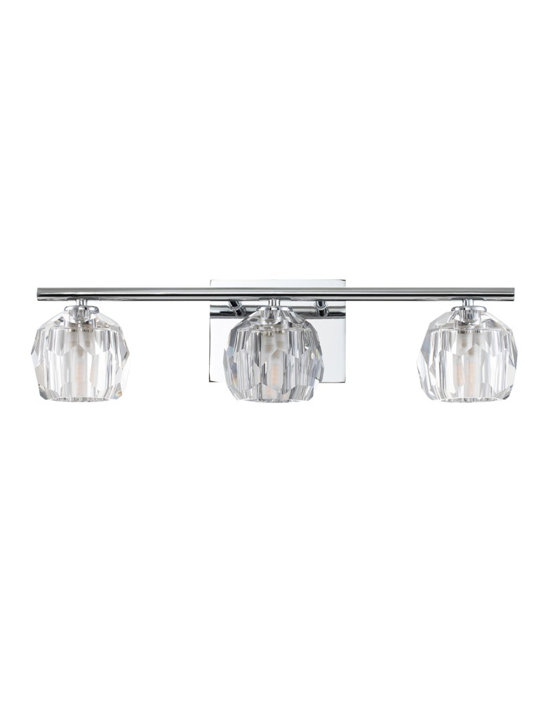 Bathroom wall lamps - Quintiesse Regalia wall lamp - 3 light sources IP44 Elstead Lighting QN-REGALIA3-PC-BATH - product kolory-swiatla.pl 5