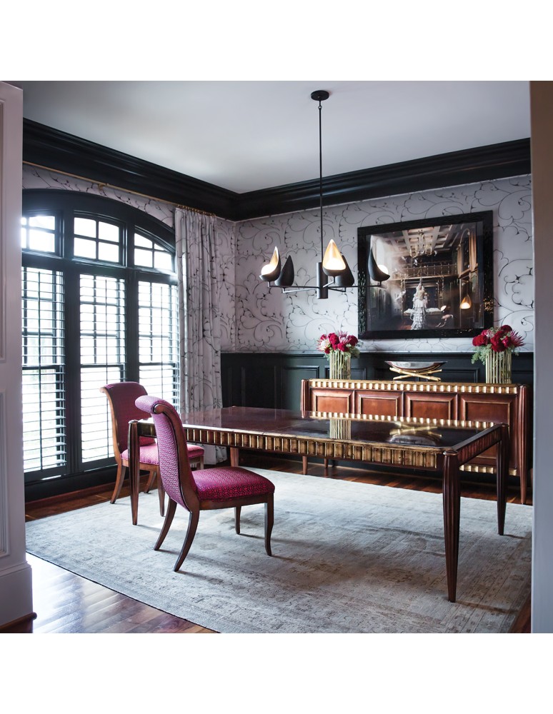 Modern chandeliers - Quintiesse Ren chandelier - 5 light sources Elstead Lighting QN-REN5 - product kolory-swiatla.pl 3