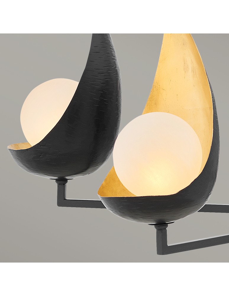 Modern chandeliers - Quintiesse Ren chandelier - 5 light sources Elstead Lighting QN-REN5 - product kolory-swiatla.pl 4
