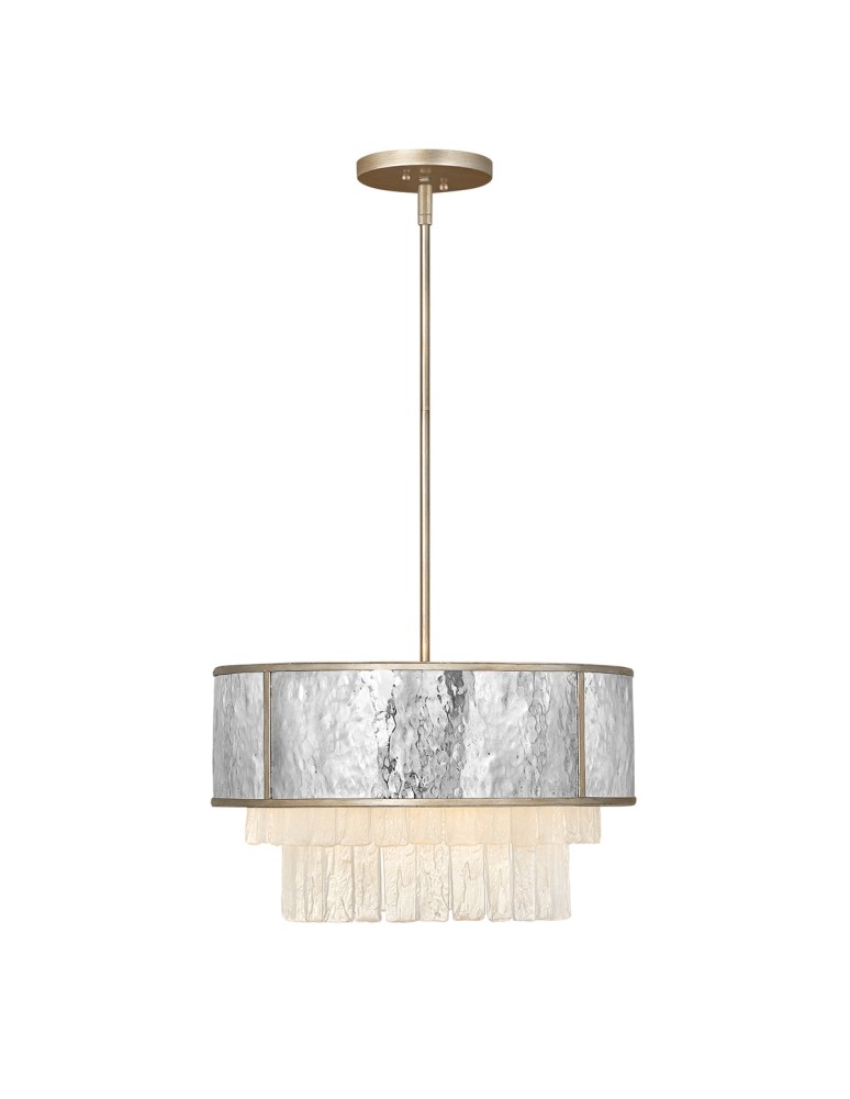 Glamour pendant lamps - Quintiesse Reverie semi-flame / pendant lamp - 4 light sources Elstead Lighting QN-REVERIE-4P-CPG - product kolory-swiatla.pl 1