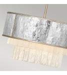 Glamour pendant lamps - Quintiesse Reverie semi-flame / pendant lamp - 4 light sources Elstead Lighting QN-REVERIE-4P-CPG - product 3